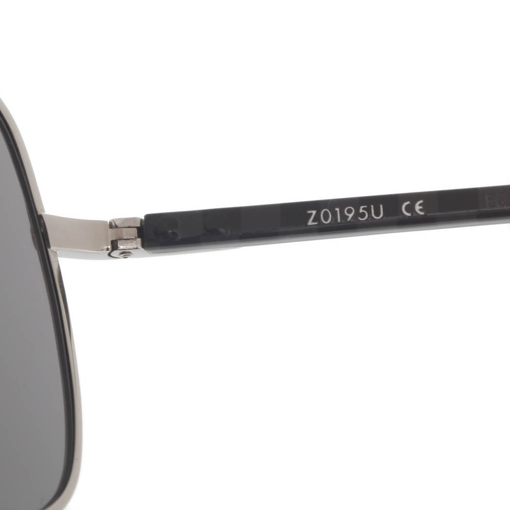 Conspiration Mask Sunglasses Silver