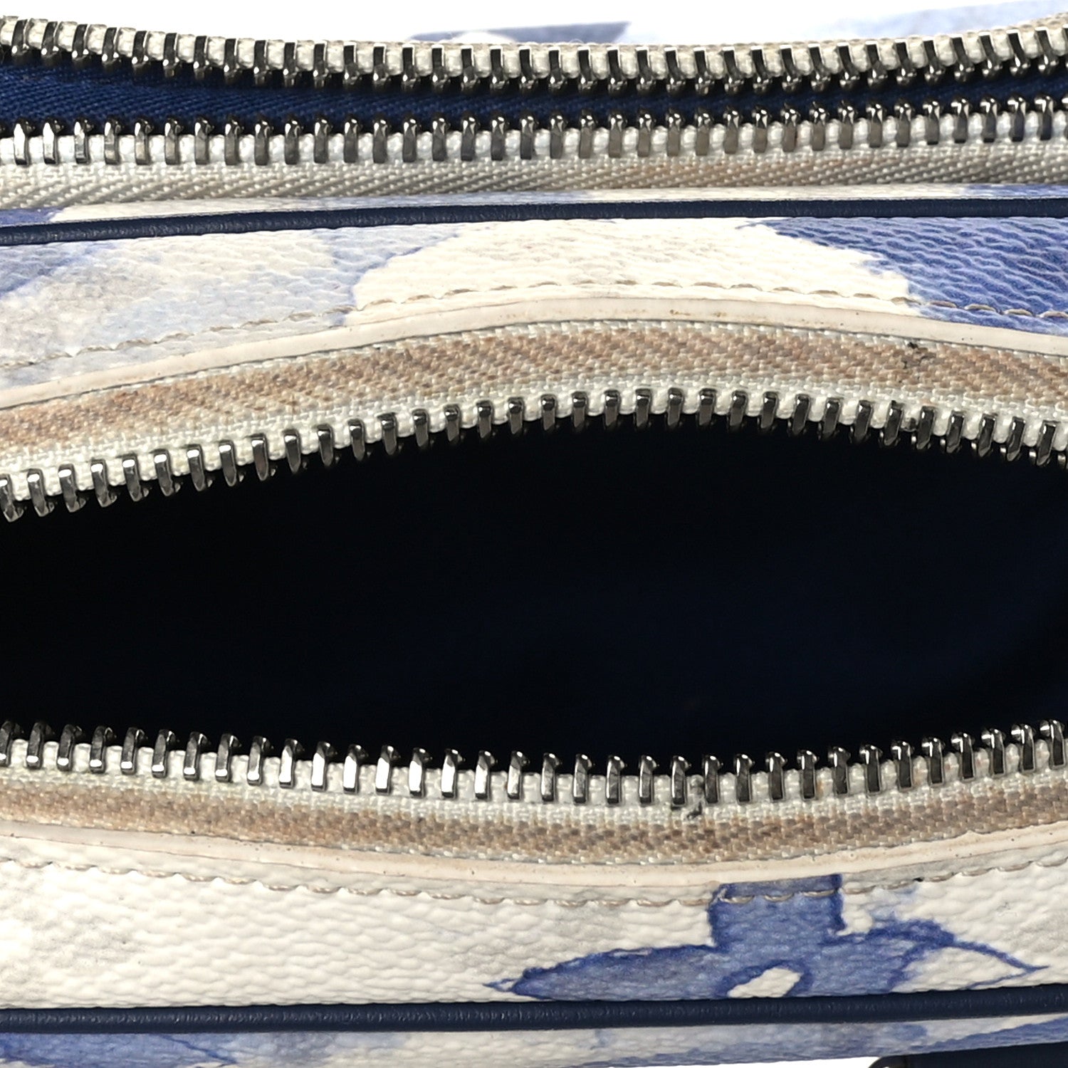Louis Vuitton Monogram Watercolor Outdoor Pouch Blue 10 of 11