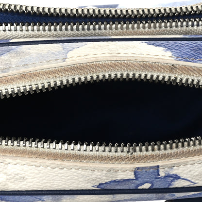 Louis Vuitton Monogram Watercolor Outdoor Pouch Blue 10 of 11