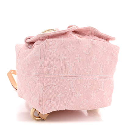 Louis Vuitton Denim Venice Backpack Washed Pink 3 of 9
