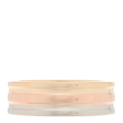 Tiffany 14K Rose White Yellow Gold Wide Band Ring 49 5 3 of 4