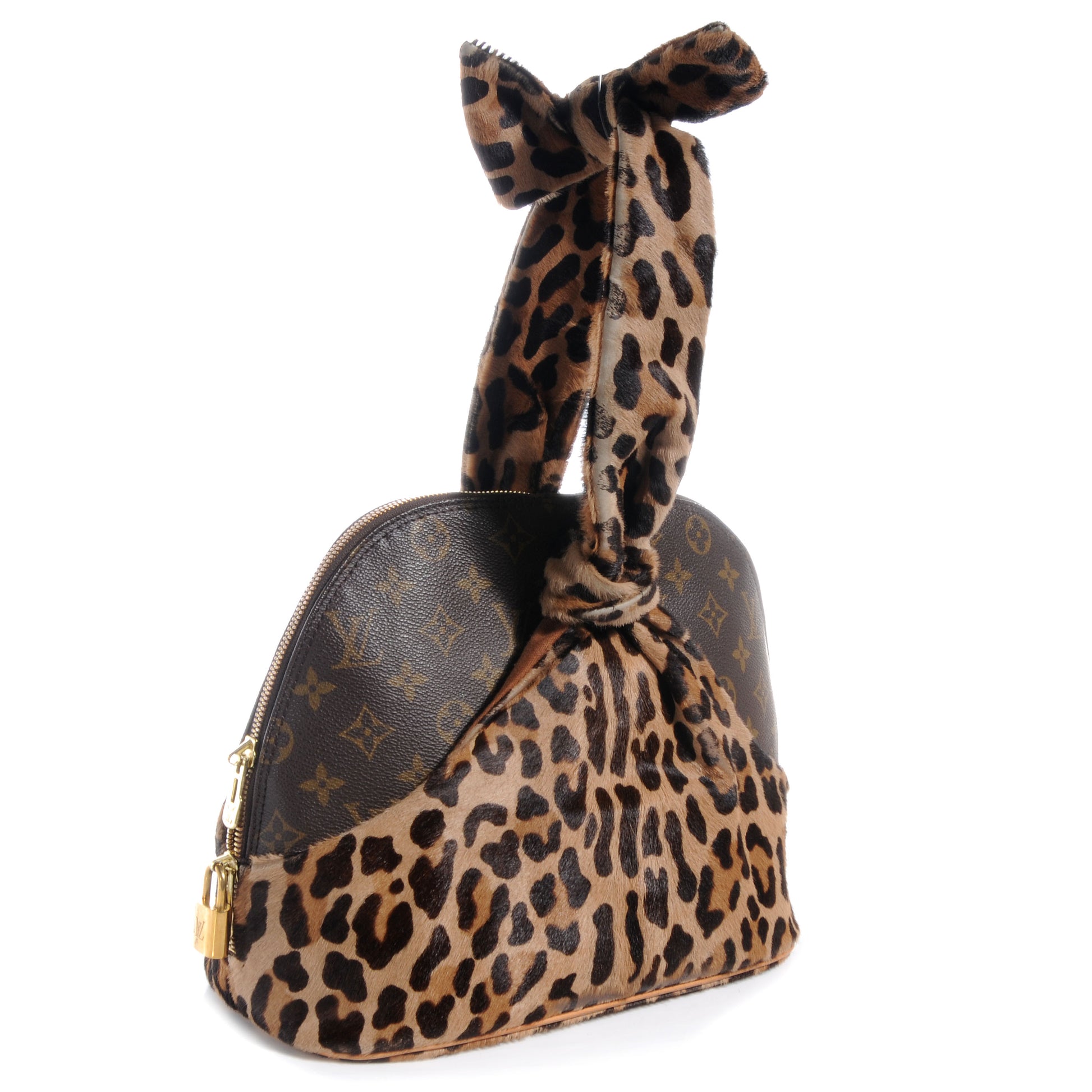 Louis Vuitton Monogram Azzedine Alaia Leopard Alma 3 of 8