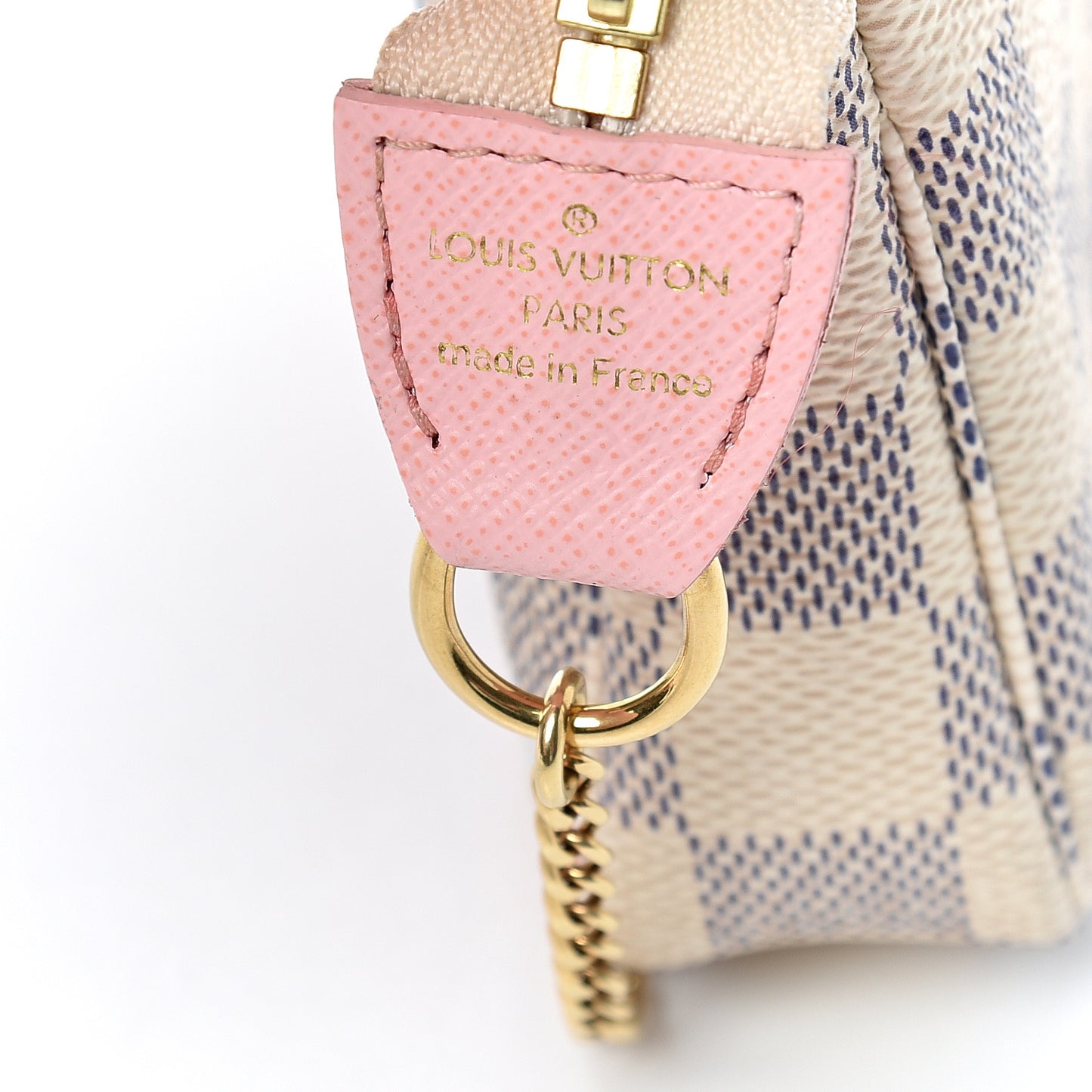 Damier Azur 2018 Christmas Animation Mini Pochette Accessories