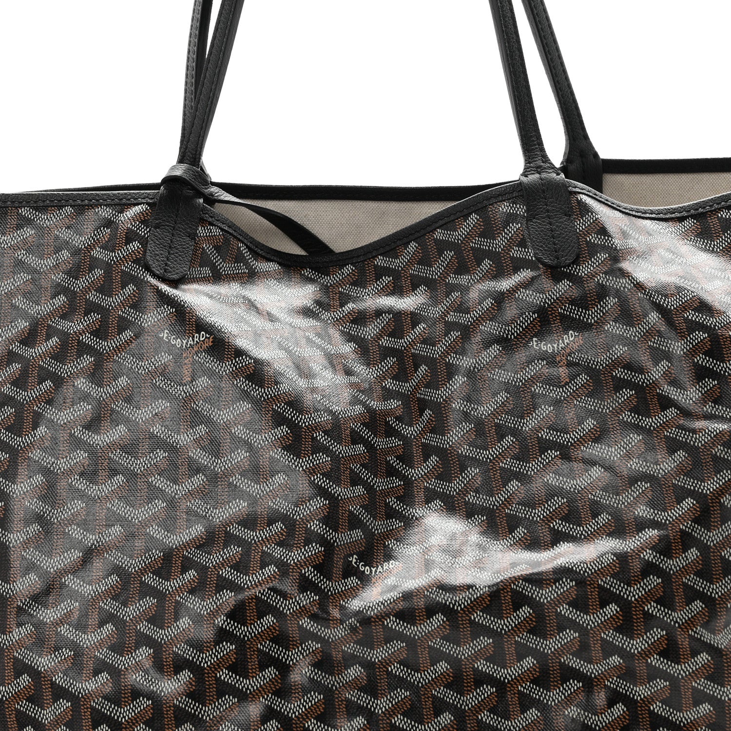 Goyard Goyardine Saint Louis GM Black 9 of 11