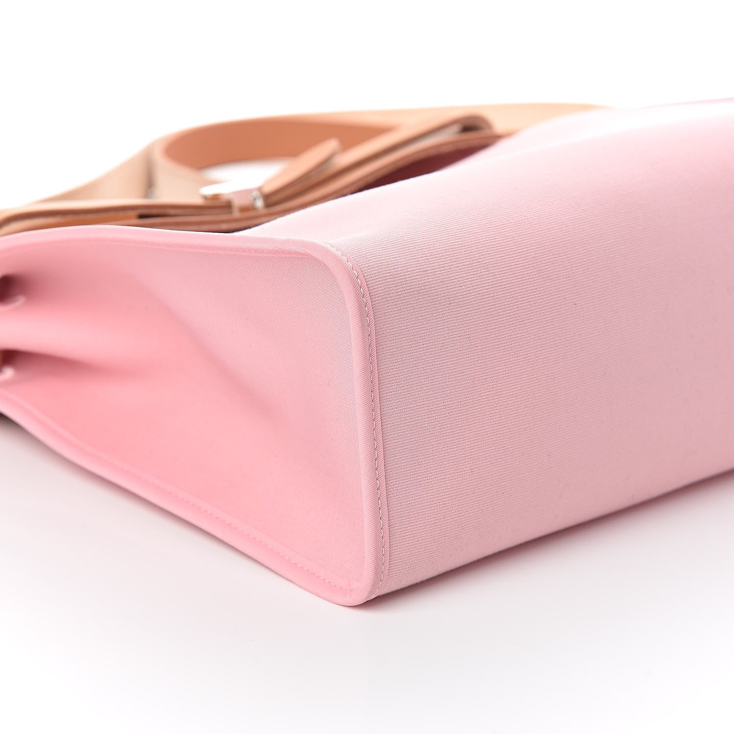 Hermes Vache Hunter Toile Herbag Zip 31 PM Rose Sakura 7 of 8