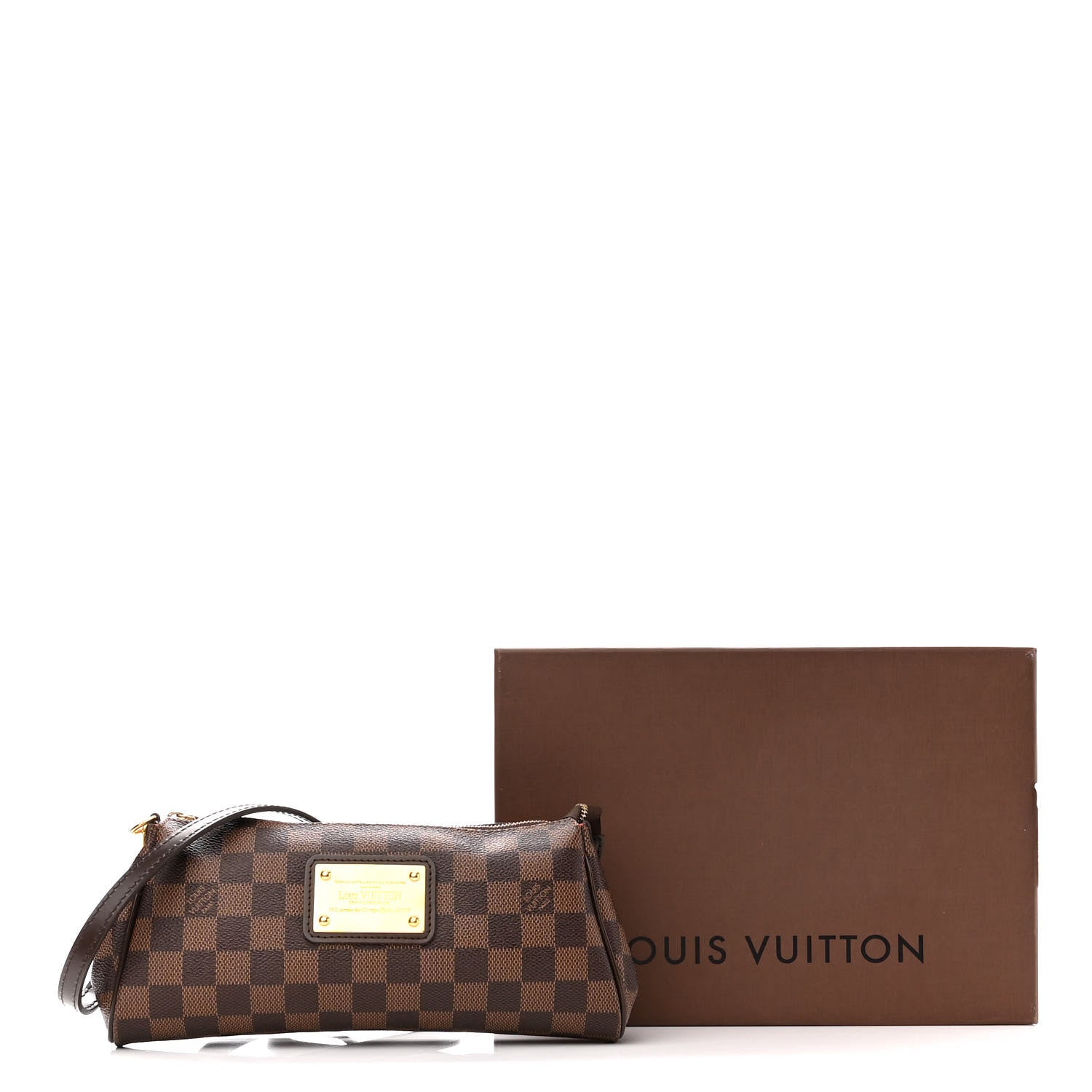 Louis Vuitton Damier Ebene Eva Clutch 11 of 11