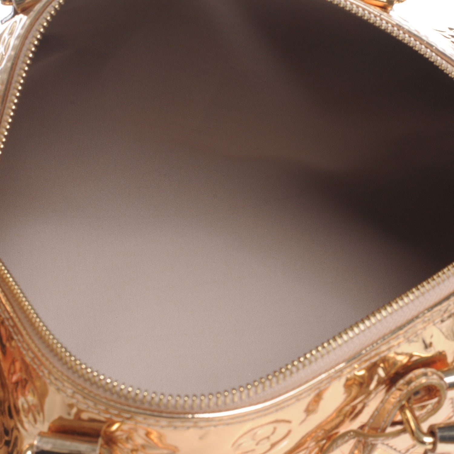 Louis Vuitton Monogram Miroir Speedy 30 Gold 5 of 7