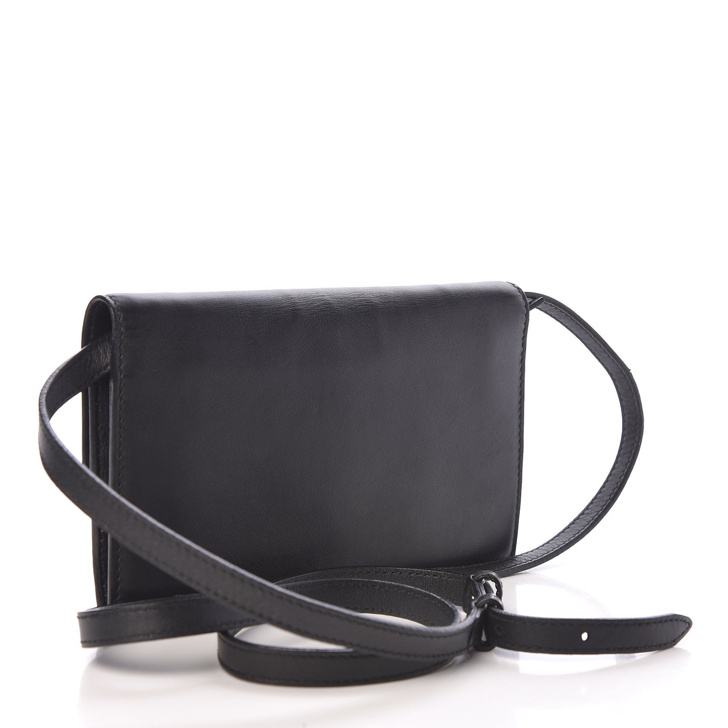 Calfskin Icon Wallet Black