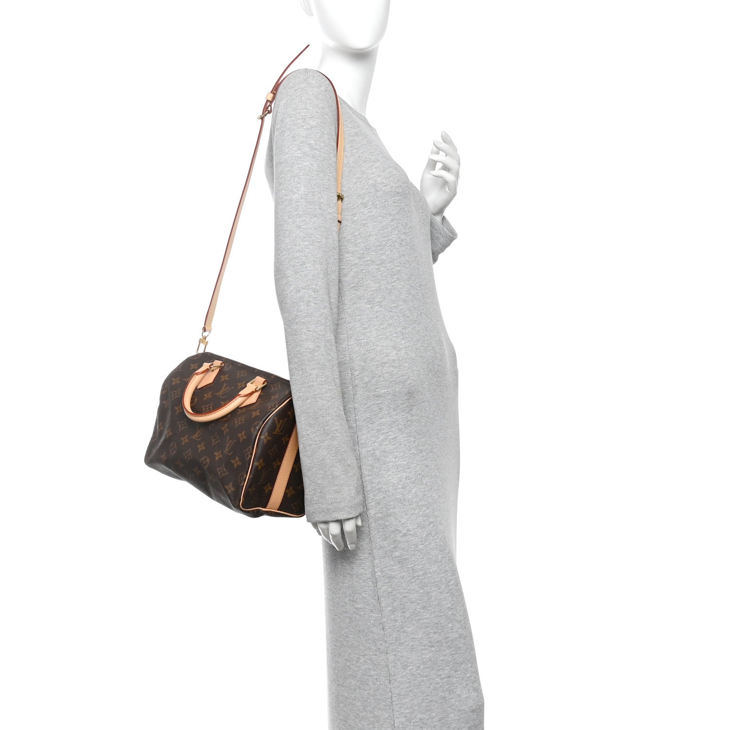 Louis Vuitton Monogram Speedy Bandouliere 25 2 of 12