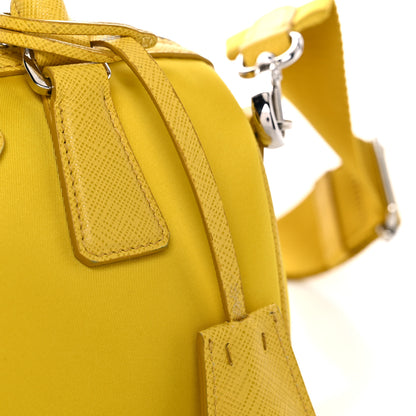 Prada Nylon Re-Edition Shoulder Bag Giallo 18 of 18