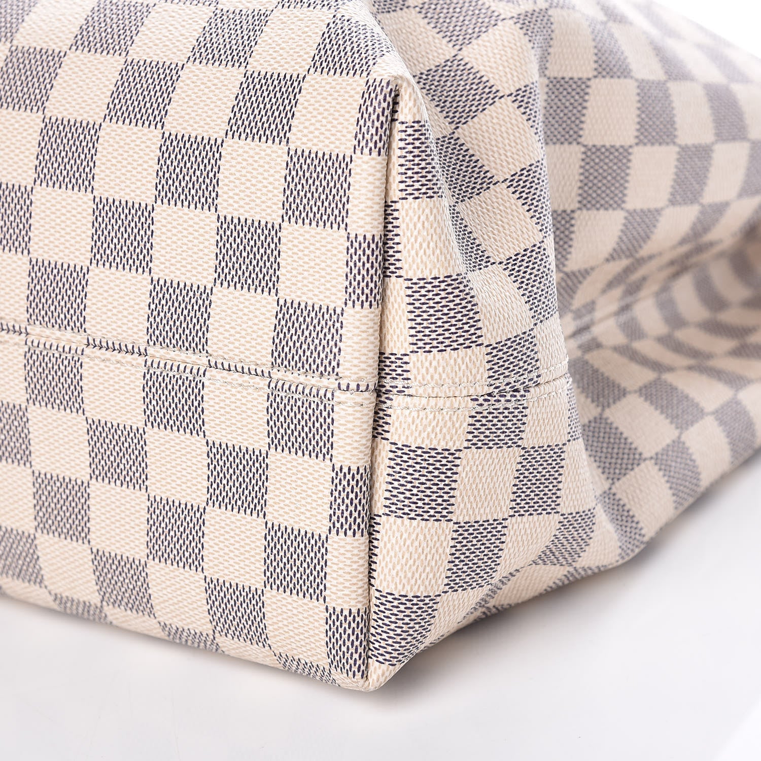Louis Vuitton Damier Azur Graceful MM Rose Ballerine 12 of 12