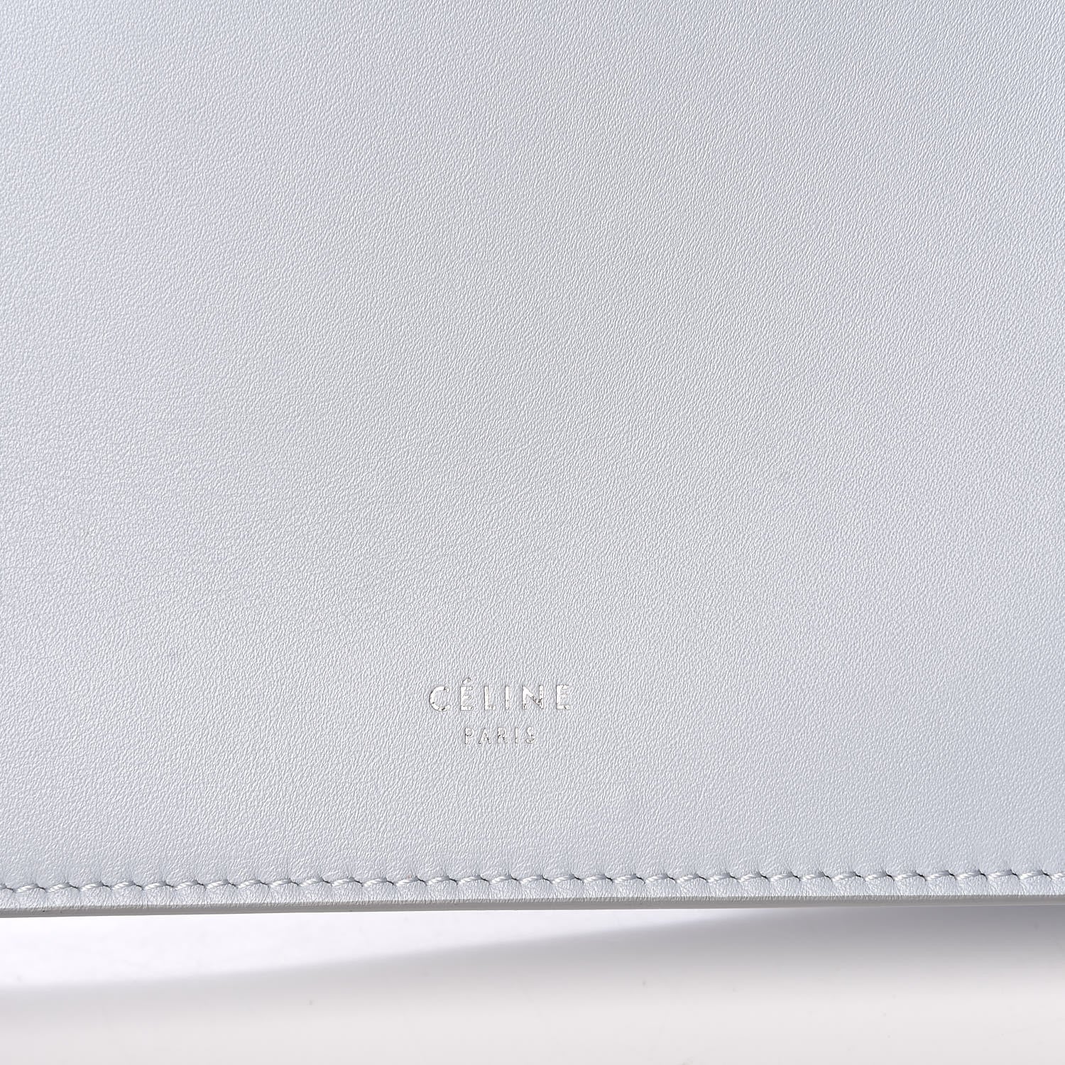 Celine Smooth Calfskin Mini Clasp Bag Frost 8 of 10