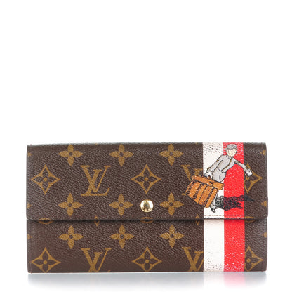 Louis Vuitton Monogram Groom Sarah Wallet 1 of 8