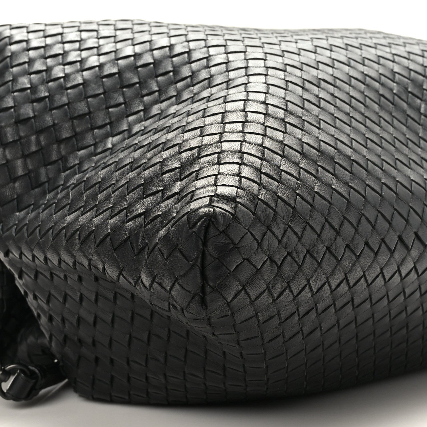 Bottega Veneta Nappa Intrecciato Maxi Convertible Tote Black 8 of 9