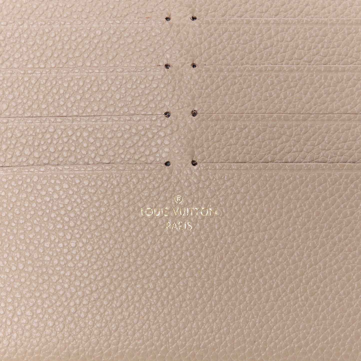 Calfskin Felicie Chain Wallet Card Holder Insert