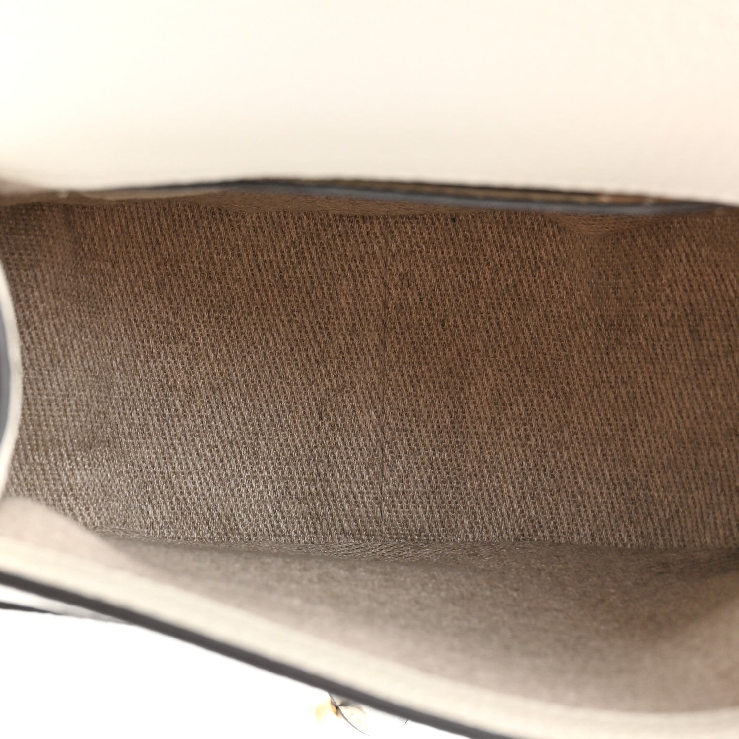 Chloe Calfskin Mini Marcie Round Crossbody Bag Abstract White 5 of 9