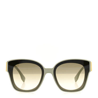 Fendi Acetate Sunglasses FE40098I Light Green 2 of 7
