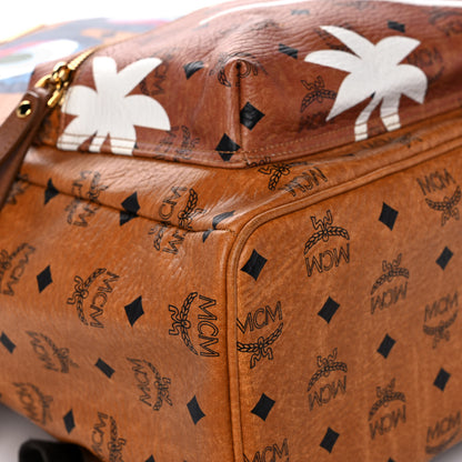 MCM Visetos Stark Craig & Karl Backpack Cognac 10 of 17