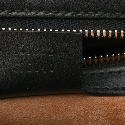Gucci Calfskin Small Sylvie Shoulder Bag Black 7 of 18