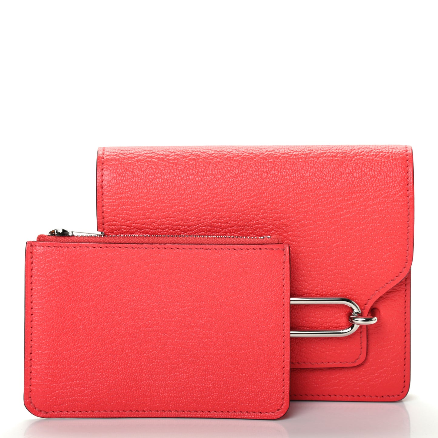Chevre Mysore Roulis Slim Wallet Rose Texas