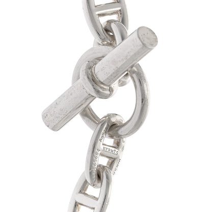 Hermes Sterling Silver MM Chaine D'Ancre Necklace 4 of 5