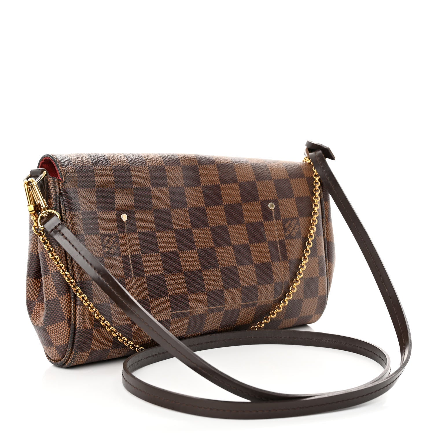 Louis Vuitton Damier Ebene Favorite MM 3 of 11