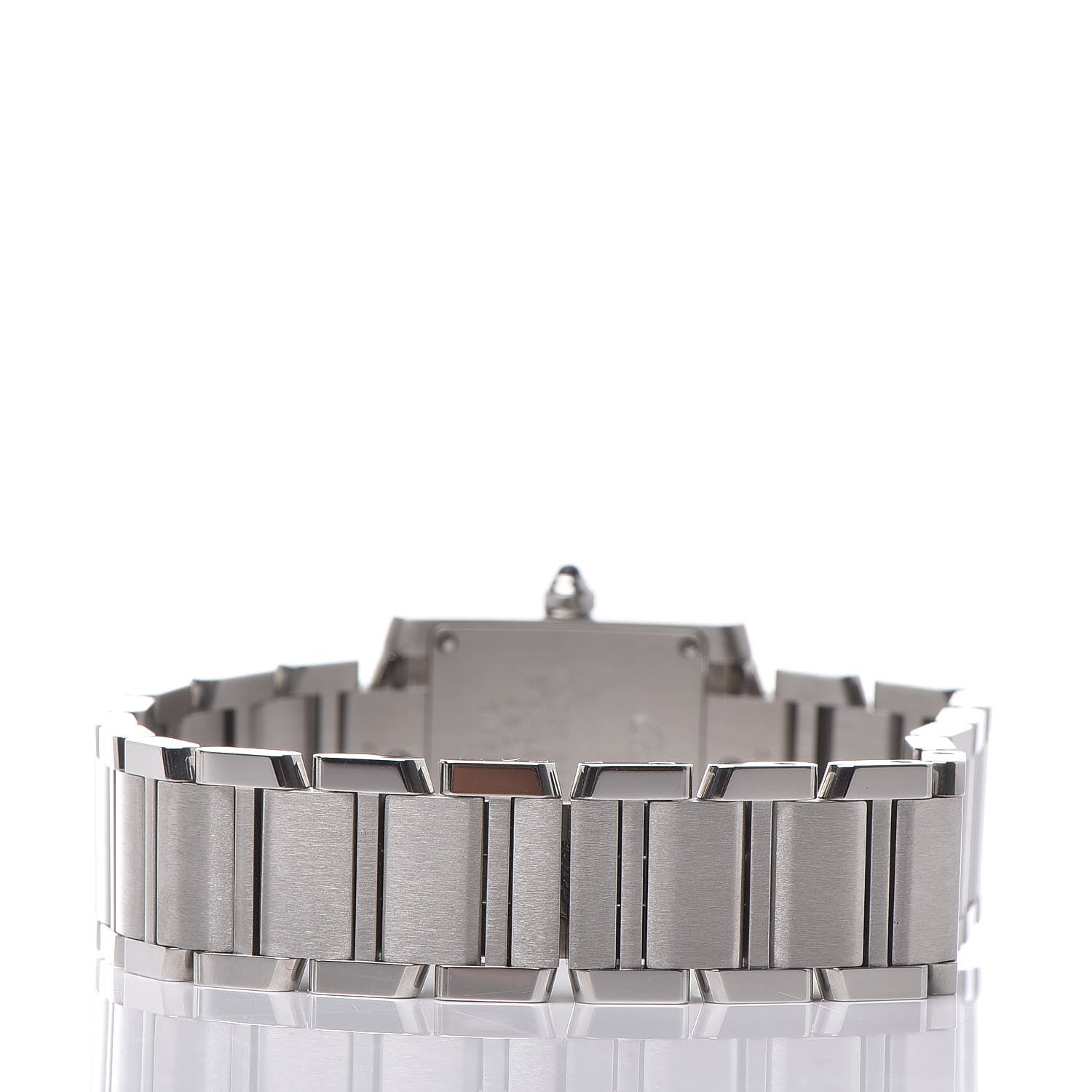 Cartier Stainless Steel 20mm Tank Francaise Quartz Watch 4 of 7