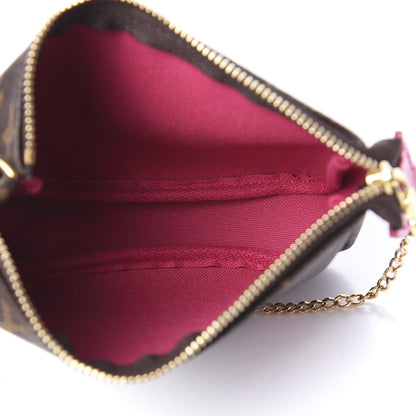 Louis Vuitton Monogram 2020 Christmas Animation Roller Coaster Mini Pochette Accessories Pivoine 5 of 8