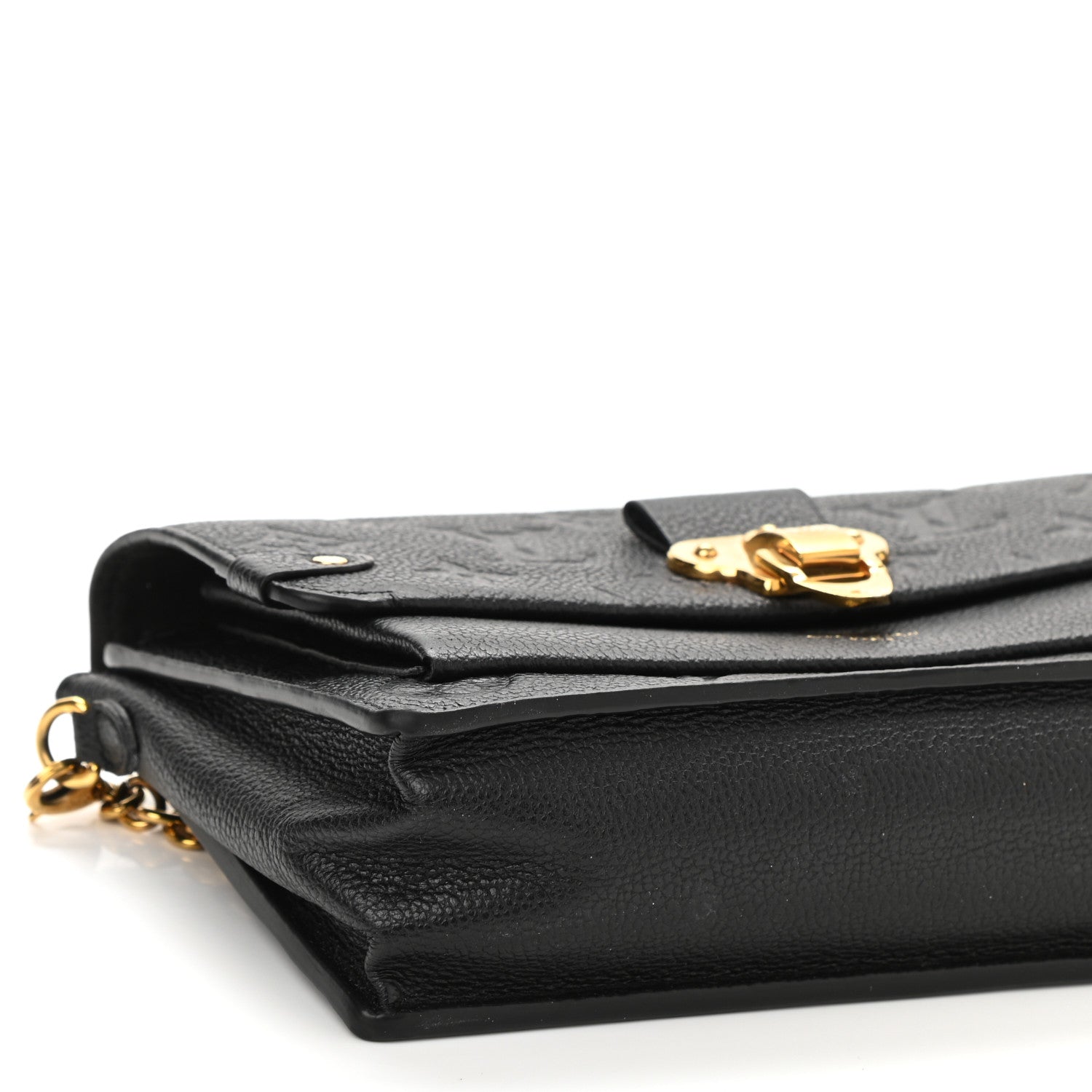 Louis Vuitton Empreinte Vavin Chain Wallet Black 9 of 10