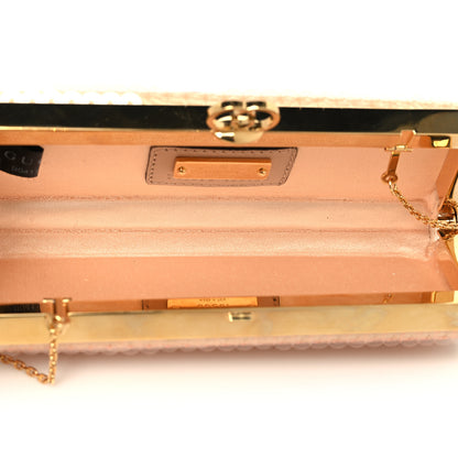 Gucci Sequin Moire Small Broadway Evening Bag Neutral 5 of 9