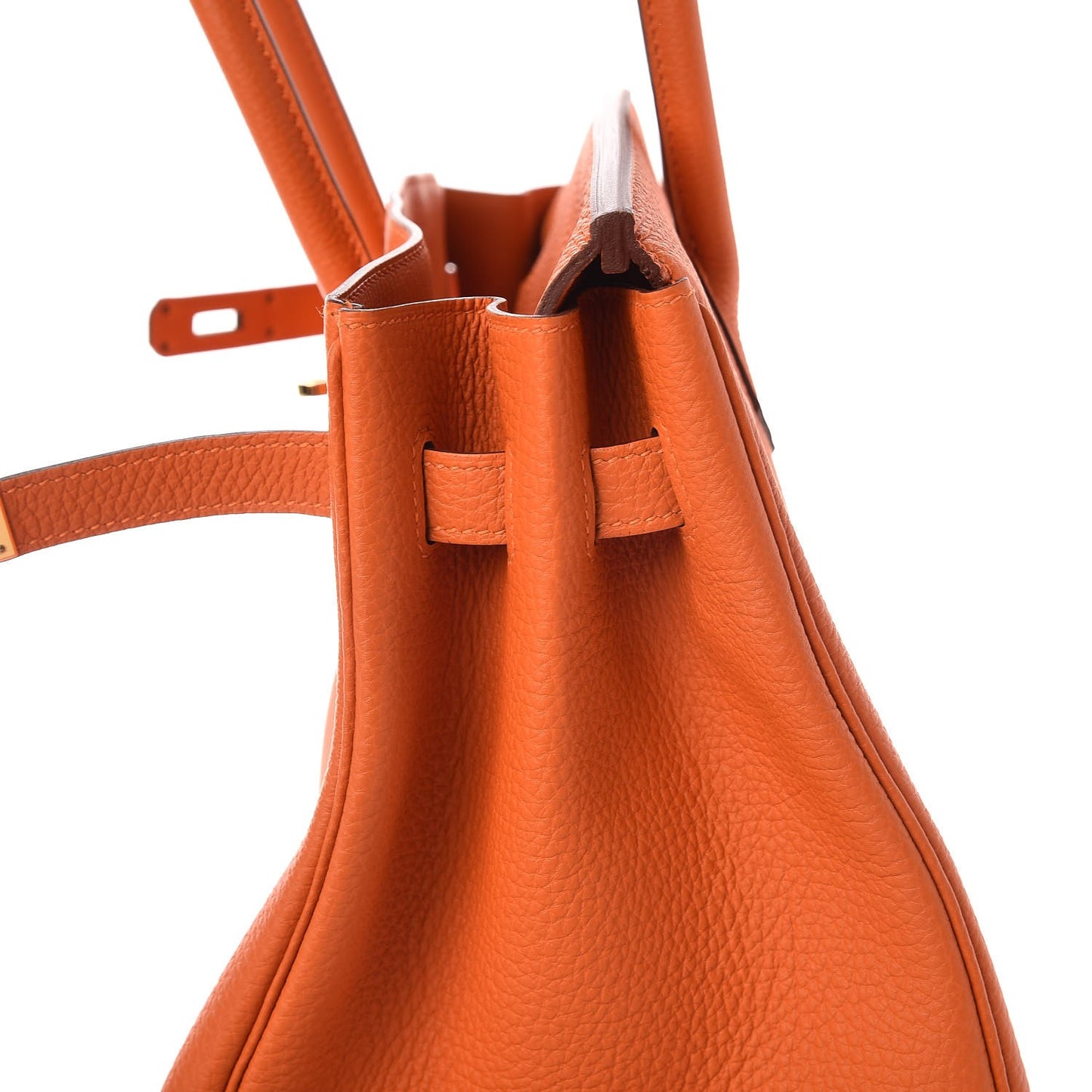 Togo Birkin 35 Orange
