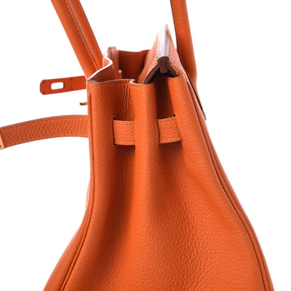 Hermes Togo Birkin 35 Orange 14 of 36