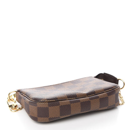Louis Vuitton Damier Ebene Mini Pochette Accessories 4 of 8