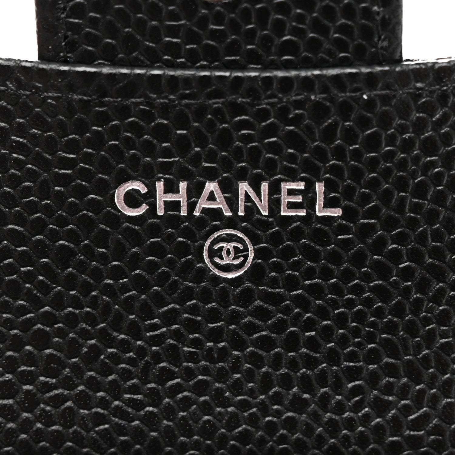 Chanel Caviar Quilted Compact Flap Wallet Black 6 of 8