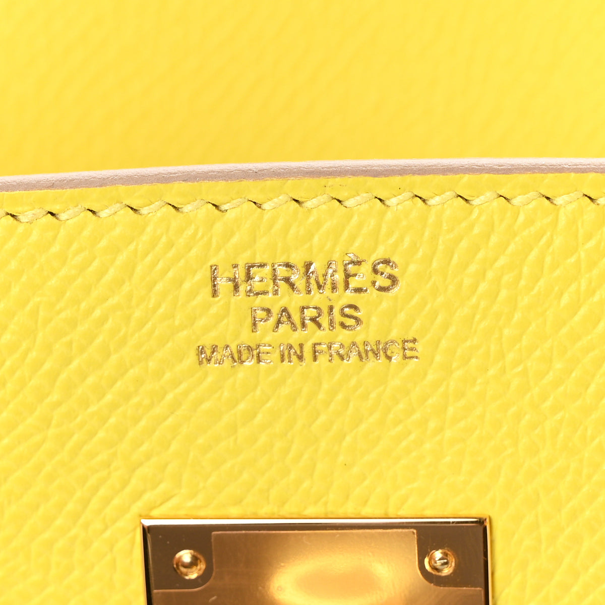 Epsom Birkin 30 Jaune Poussin