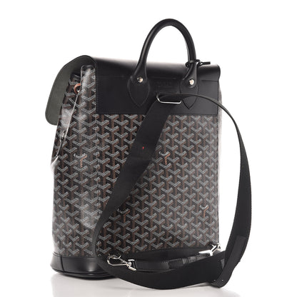 Goyard Goyardine Calfskin Alpin Backpack Black 3 of 9