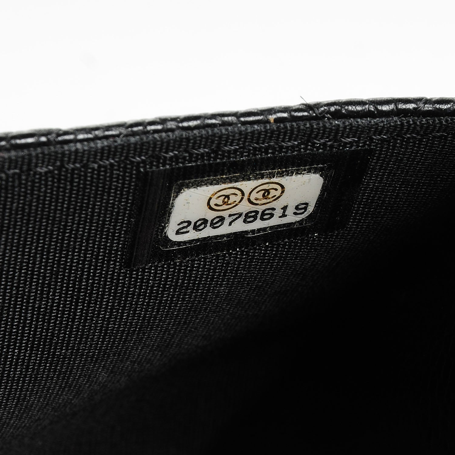 Chanel Caviar Quilted Boy Wallet On Chain WOC Black 8 of 8