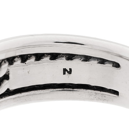 David Yurman Sterling Silver Diamond X Crossover Ring 52 6 5 of 5