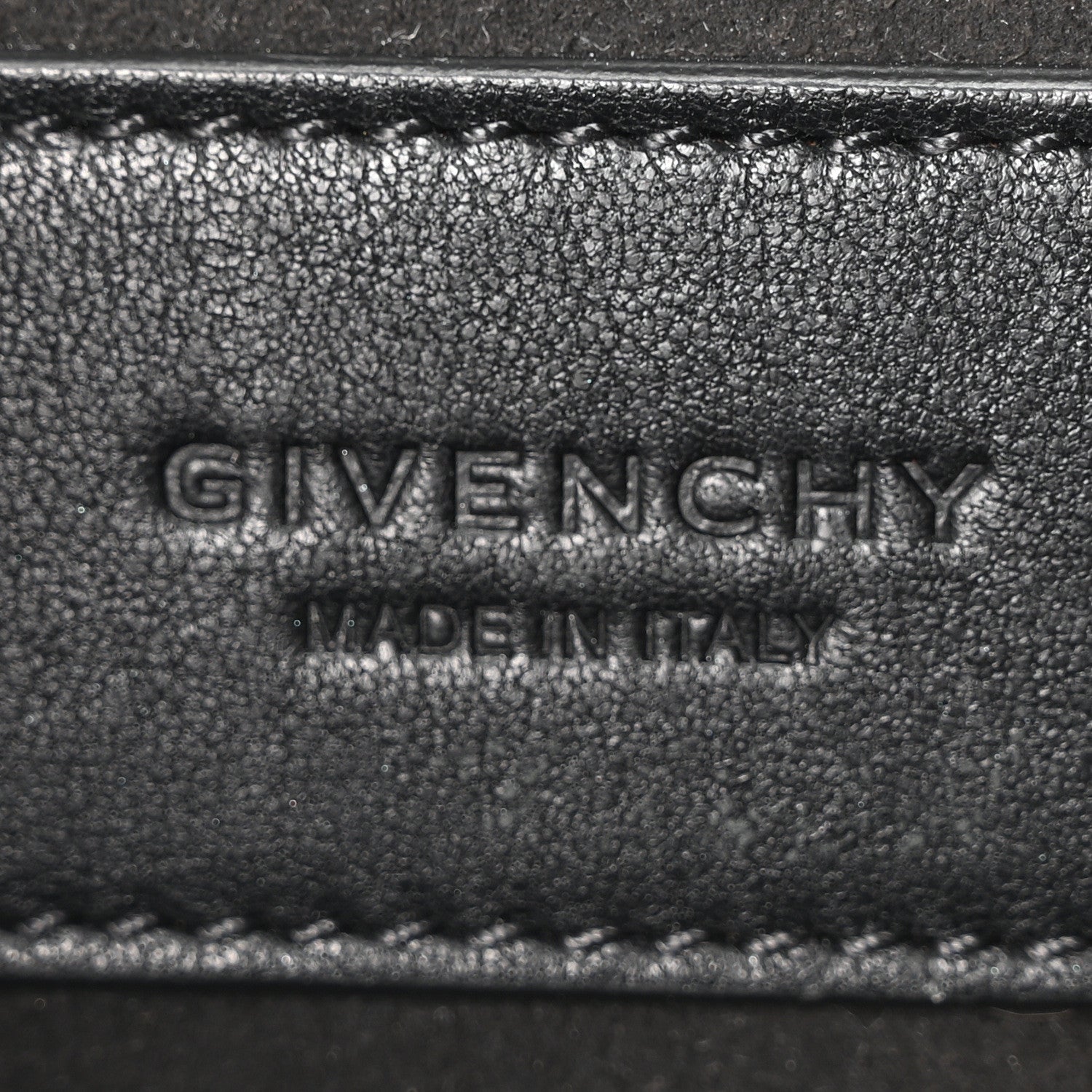 Givenchy Goatskin Grommet Medium GV3 Shoulder Bag Black 6 of 9