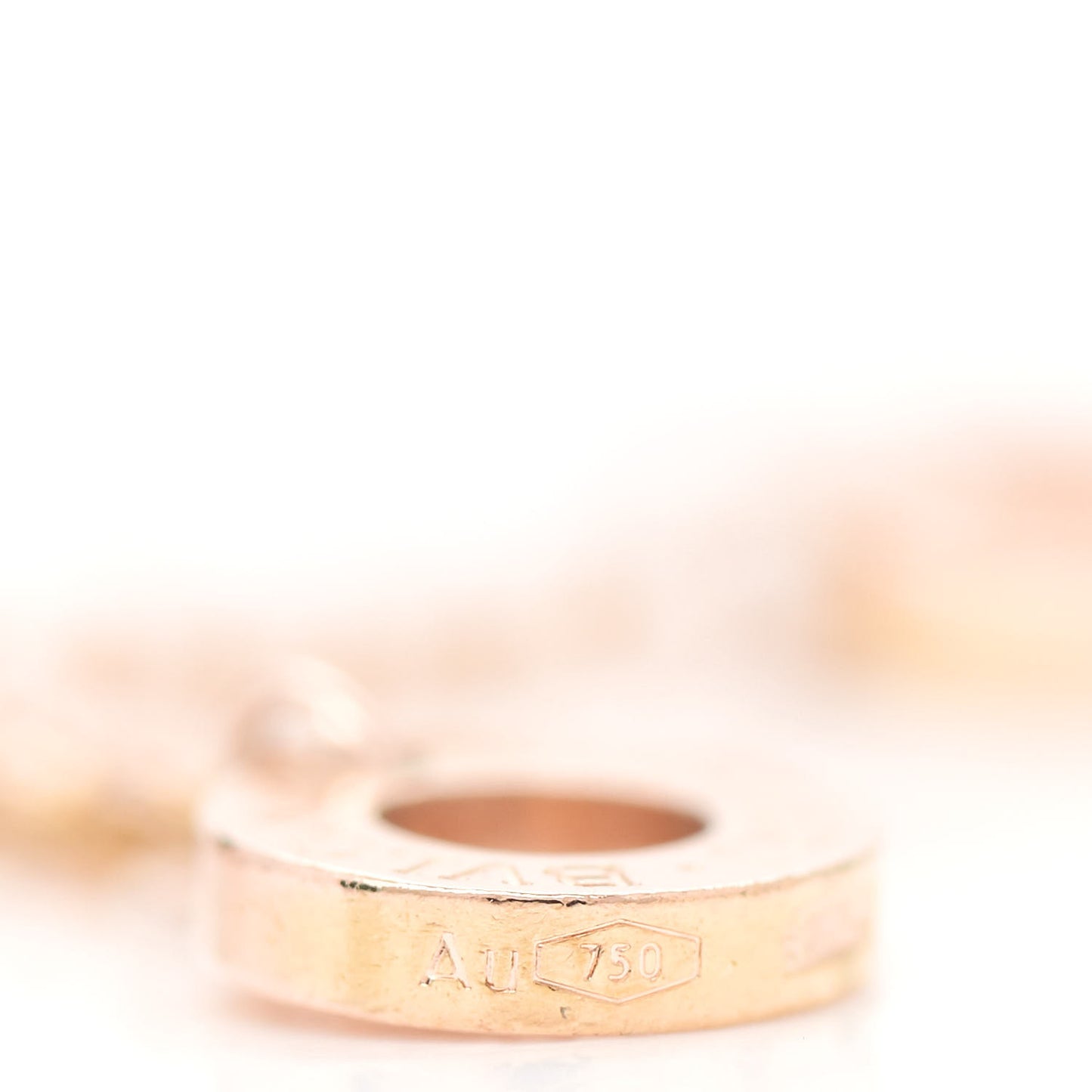 18K Rose Gold B.Zero1 Pendant Necklace