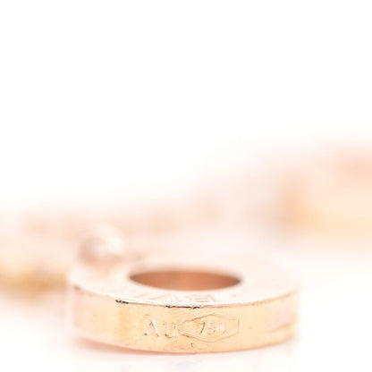 Bulgari 18K Rose Gold B.Zero1 Pendant Necklace 5 of 7