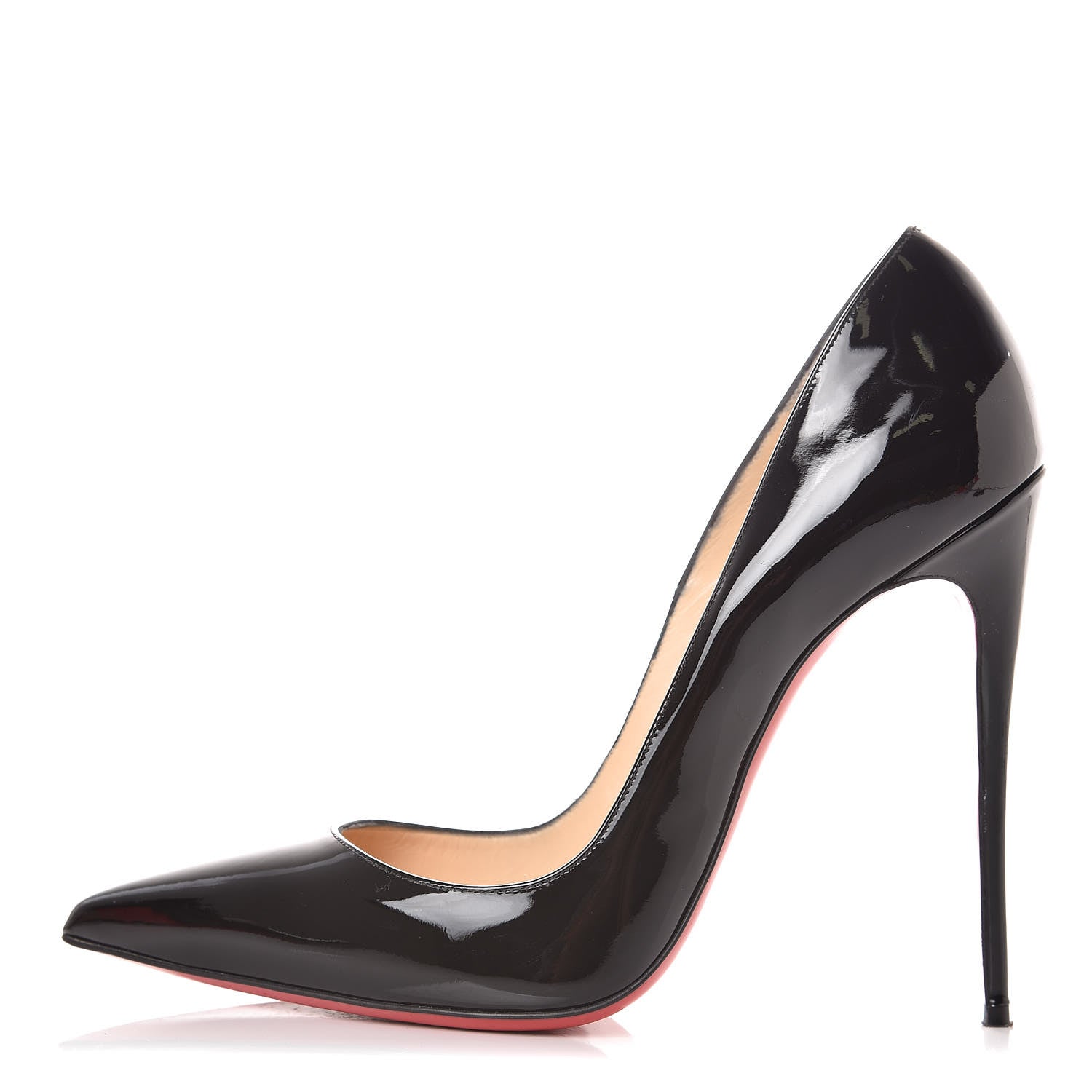 Christian Louboutin Patent So Kate 120 Pumps 40 Black 1 of 8