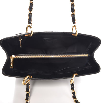 Chanel Caviar Quilted Grand Shopping Tote GST Black 5 of 10