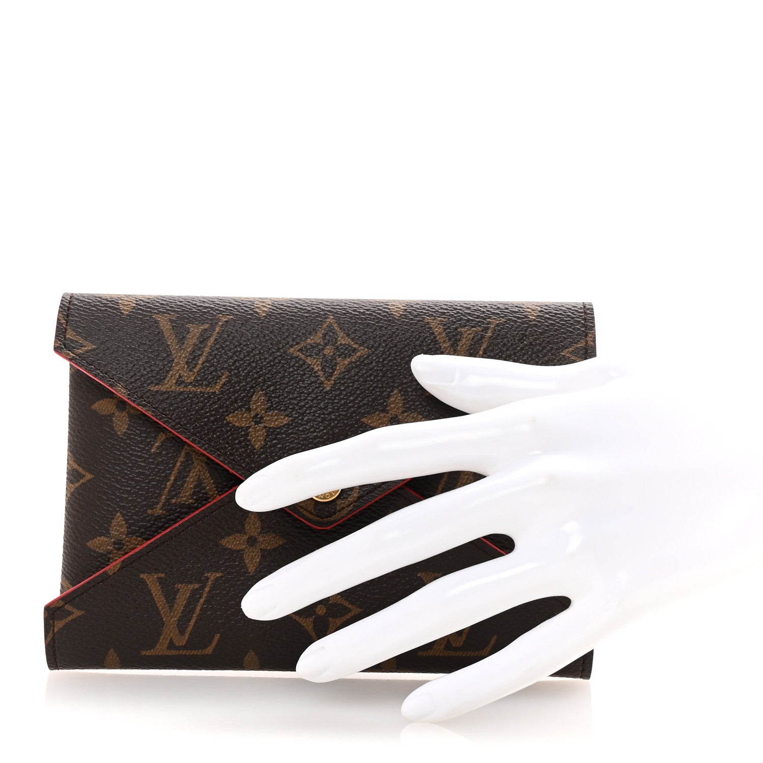 Louis Vuitton Monogram Medium Kirigami Pochette Insert Coquelicot 2 of 7