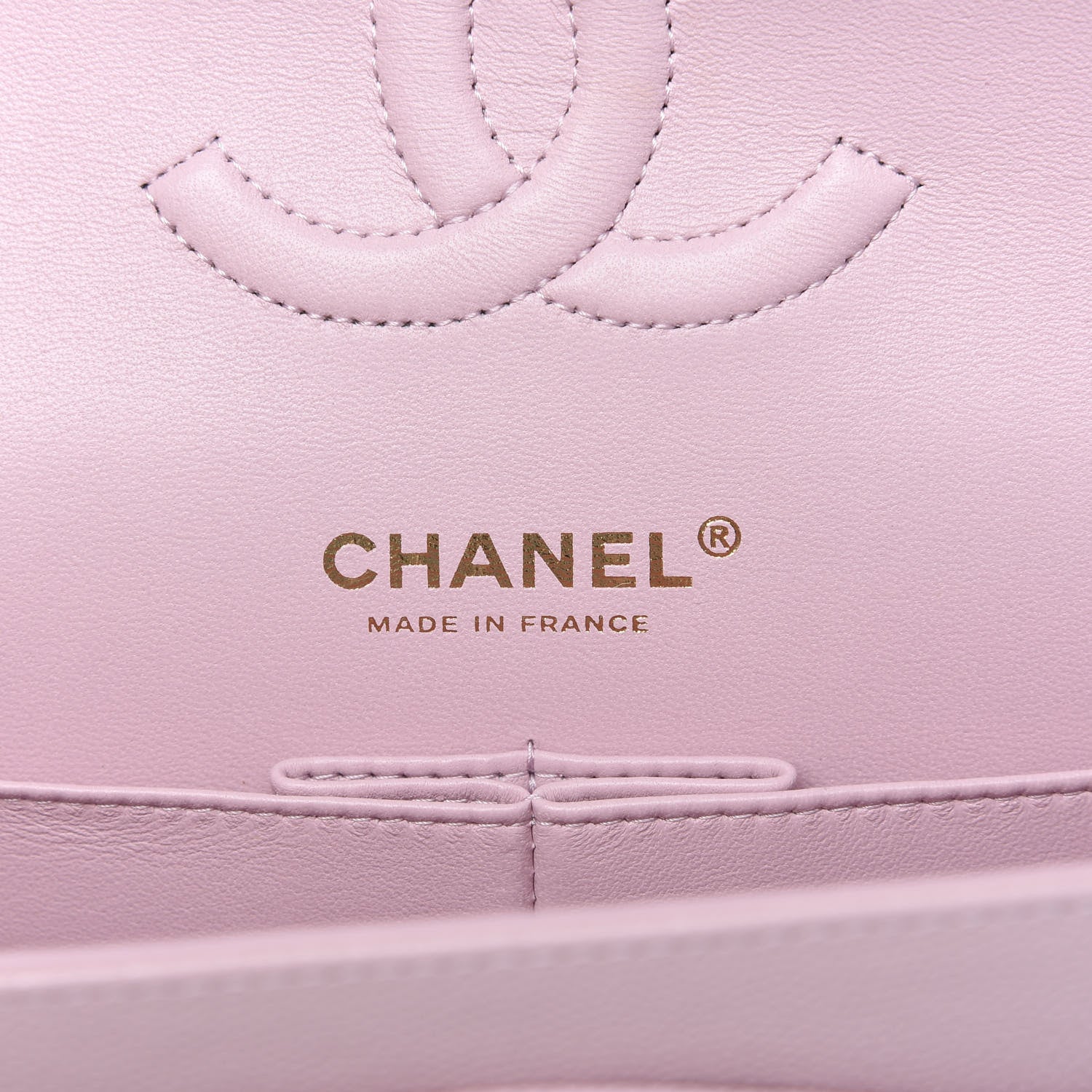 Chanel Caviar Quilted Medium Double Flap Light Pink 9 of 13