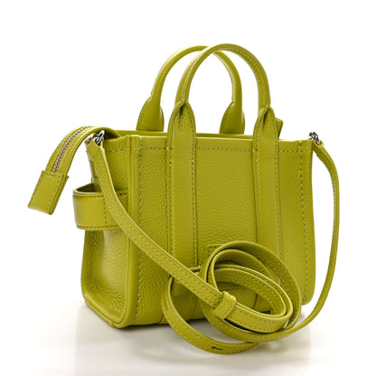 Marc Jacobs Grained Calfskin Micro The Tote Bag Citronelle 3 of 9