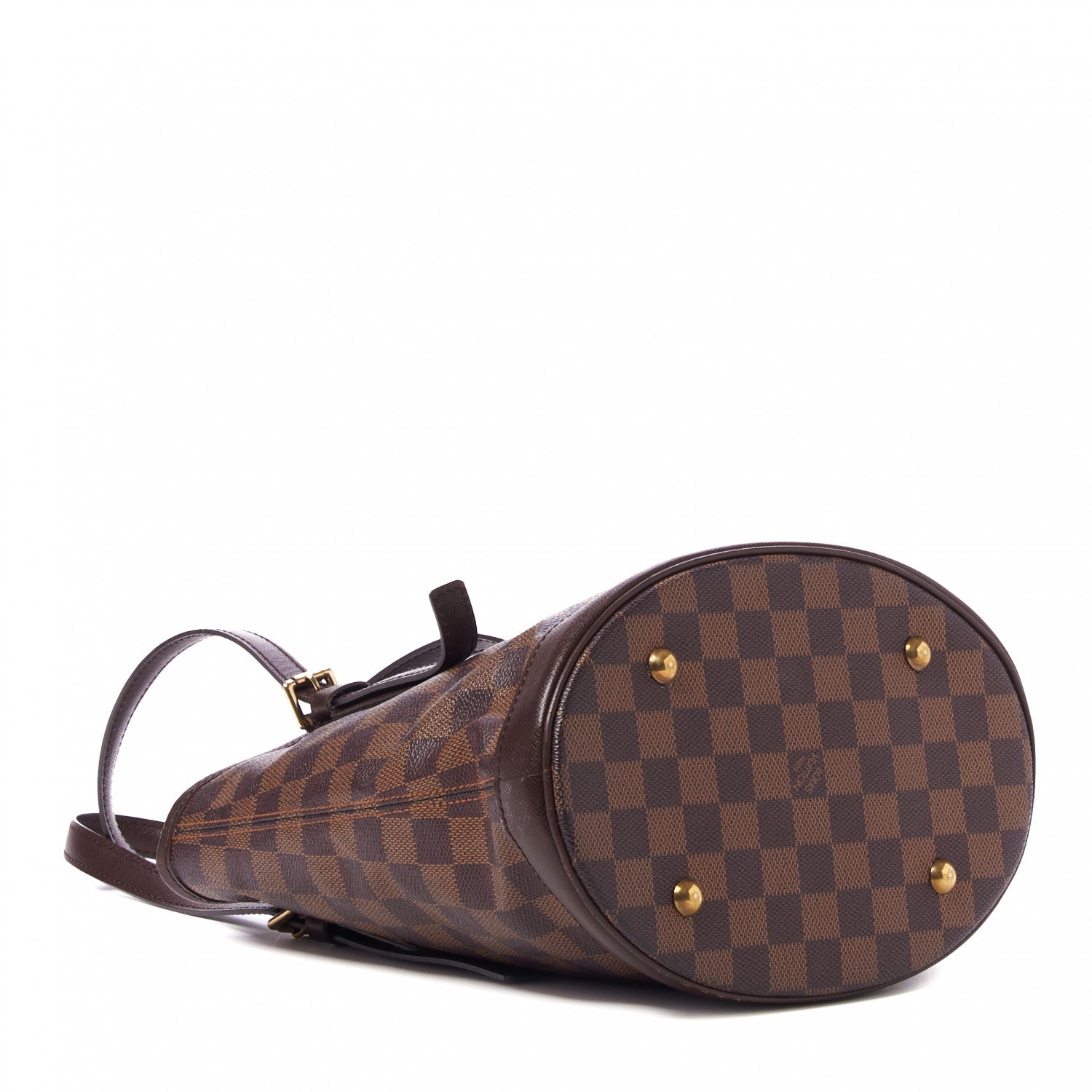 Louis Vuitton Damier Ebene Marais Bucket 23 5 of 9