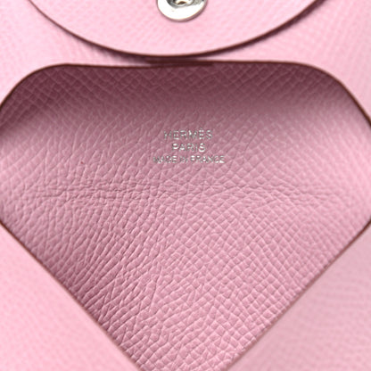 Hermes Epsom Bastia Coin Purse Mauve Sylvestre 6 of 8