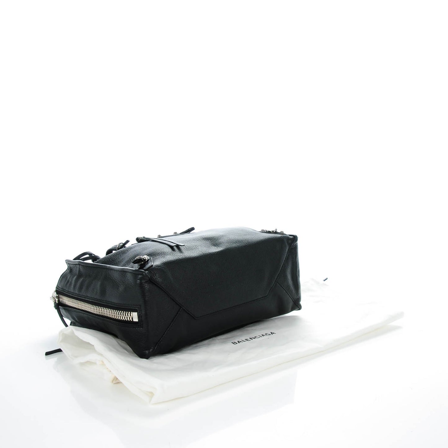 Veau Papier A6 Zip Around Tote Black