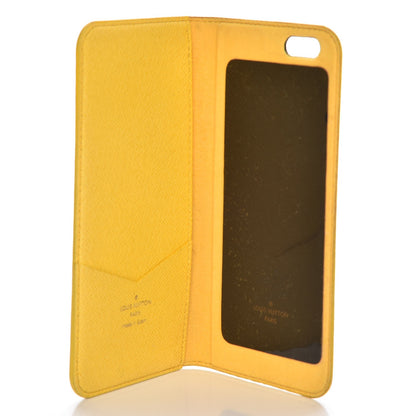 Louis Vuitton Monogram iPhone 6 Plus Folio Case Yellow 5 of 6